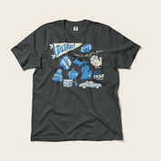 Detroit Forever Tee in Graphite