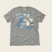 Detroit Forever Tee in Grey