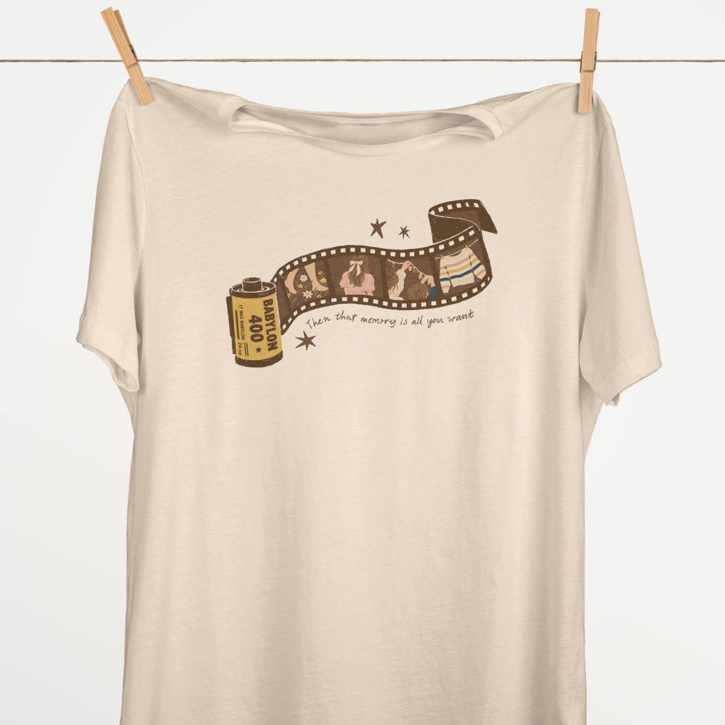 That Memory Is All You Want Tee in Ivory