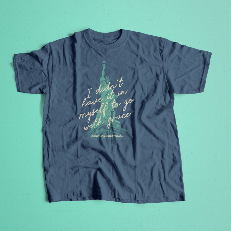Go with Grace Statue of Liberty Tee