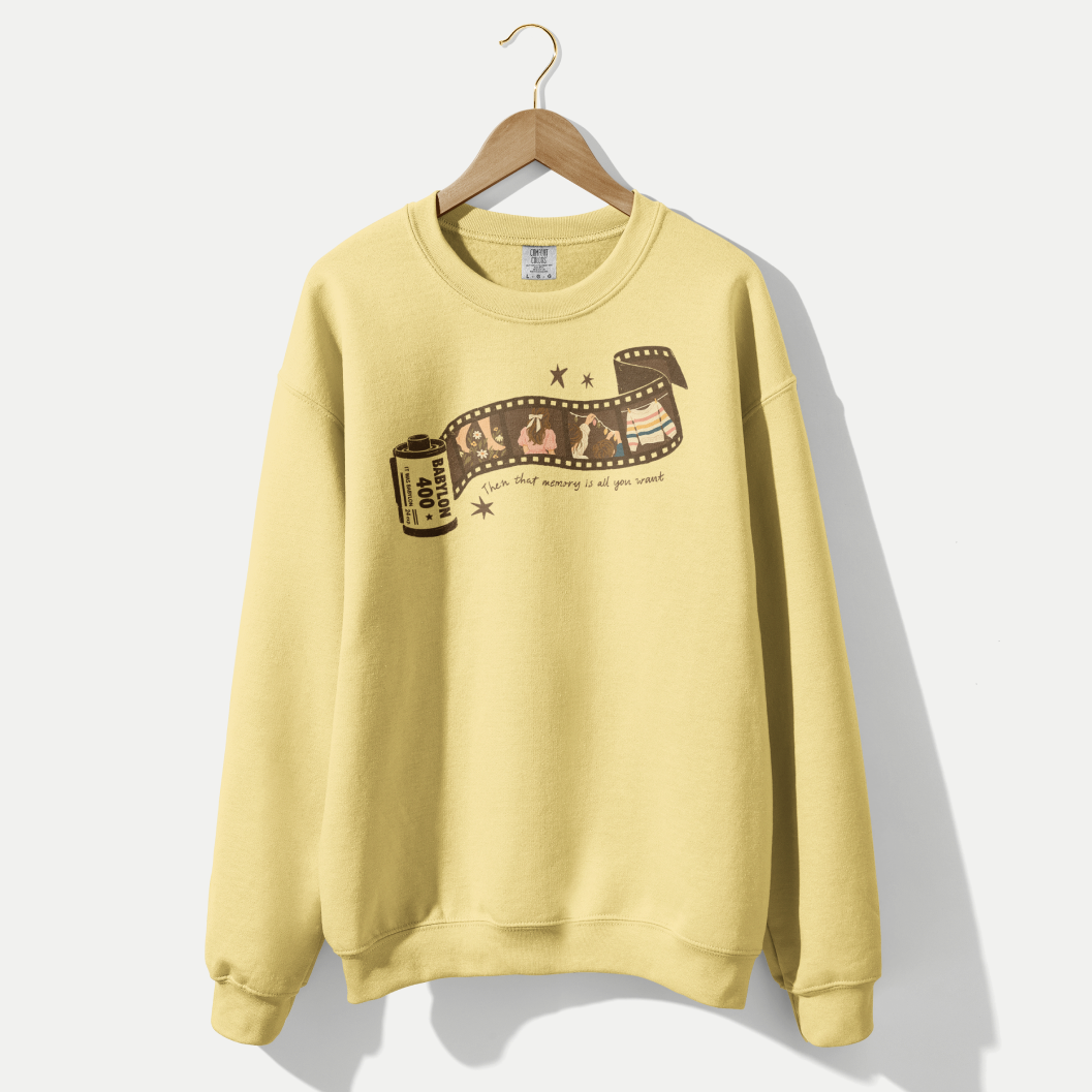 That Memory Is All You Want Lightweight Crewneck in Butter