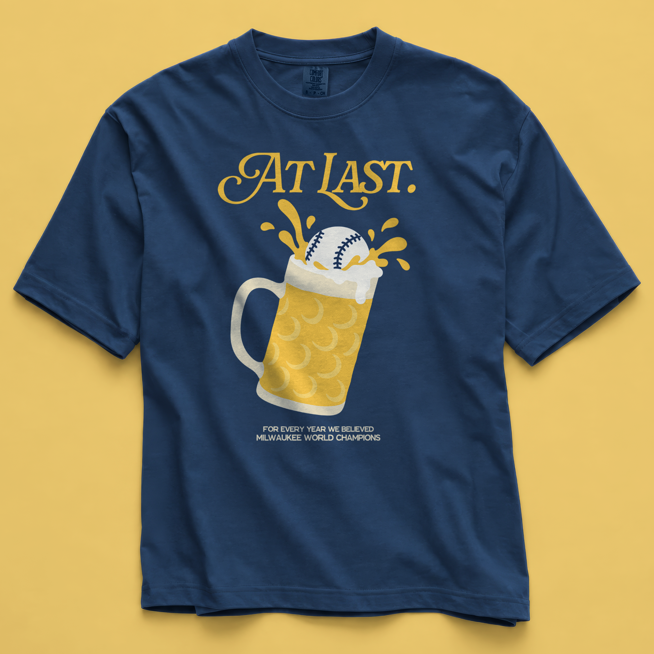 Milwaukee World Champs Tee in True Navy