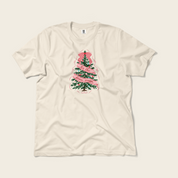 ’Tis the Damn Season Christmas Tree Tee in Ivory