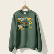Green Bay Forever Crewneck in Blue Spruce