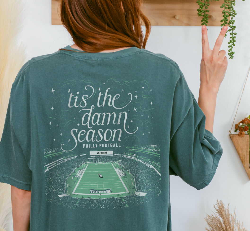 Bird Gang Philly Football Tee
