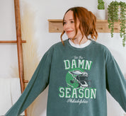 Tis The Damn Season Philly Football Crewneck