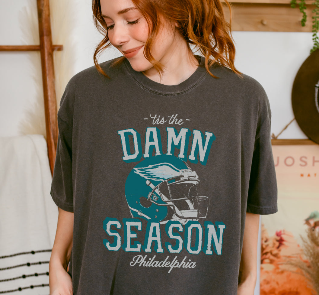 Tis The Damn Season Philly Football Tee