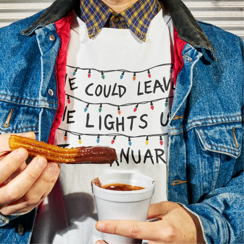 Leave the Lights Up Crewneck