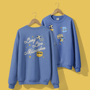 Long Live Milwaukee Crewneck in Flo Blue