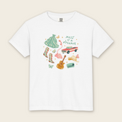 Kid's Mess of a Dreamer Tee in White