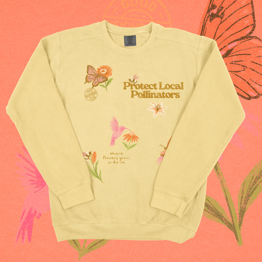 Protect the Locals Lightweight Crewneck