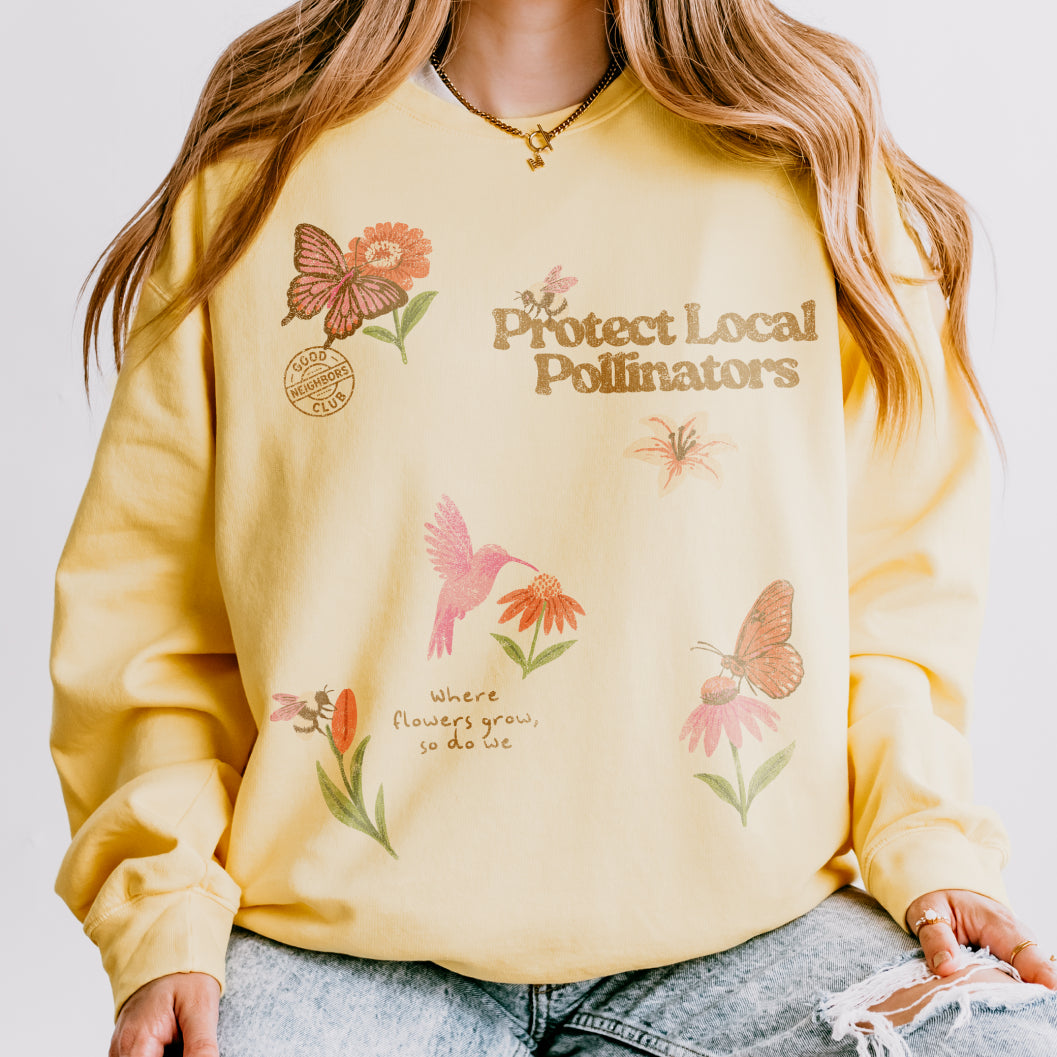 Protect the Locals Lightweight Crewneck