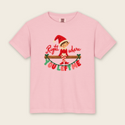 Kid's Right Where You Left Me Tee in Blossom