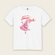 Kid's Life of a Snow Girl Tee in White