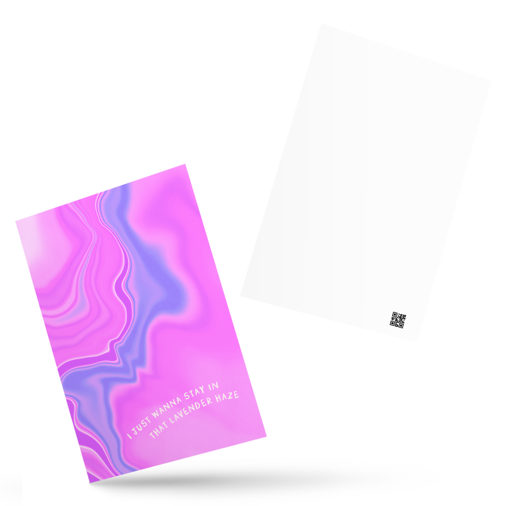 Lavender Haze Postcard