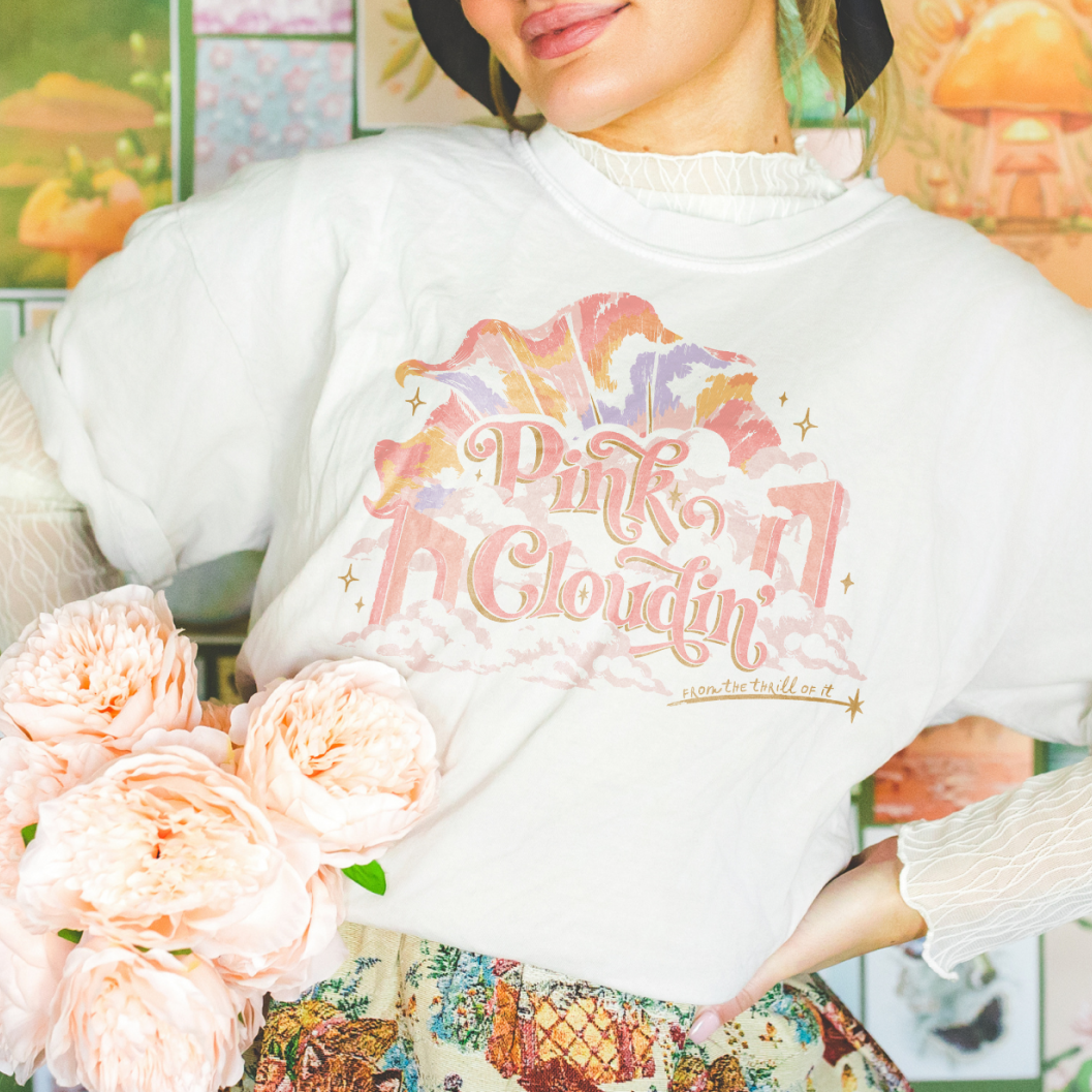 Pink Cloudin' Tee