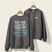 ’Tis the Damn Season Detroit Stadium Crewneck in Pepper
