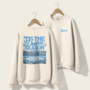 ’Tis the Damn Season Detroit Stadium Crewneck in White