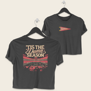 ’Tis the Damn Season Kansas City Stadium Boxy Tee in Pepper