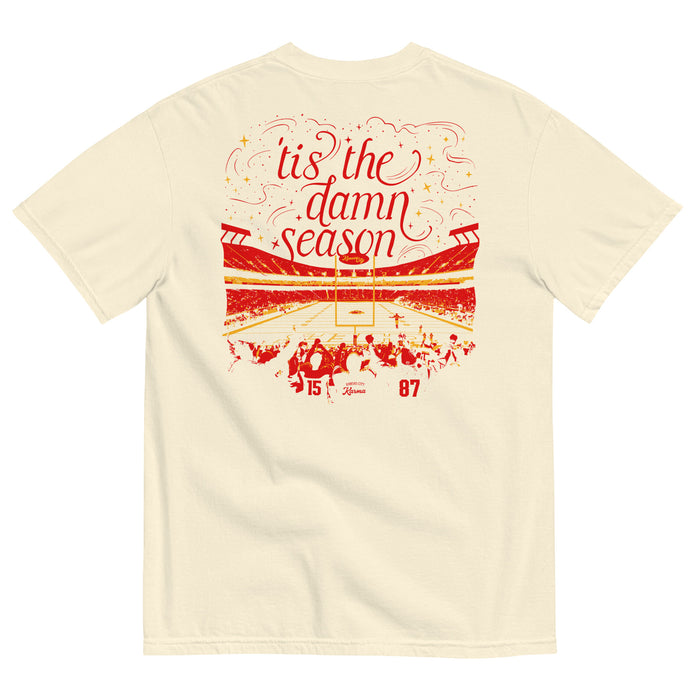 Kansas City 'Tis the Damn Season Arrowhead Tee