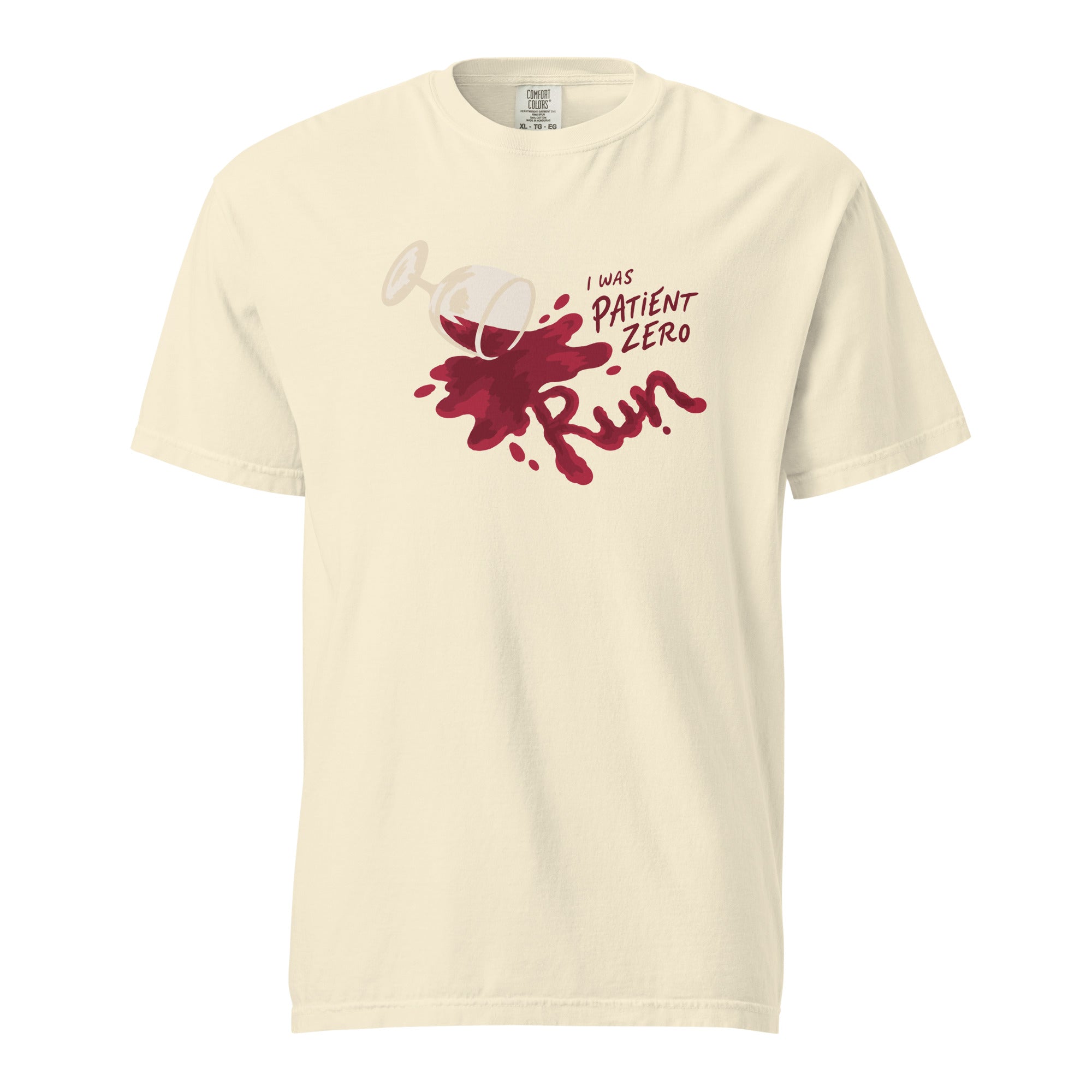 I Was Patient Zero Tee in Ivory