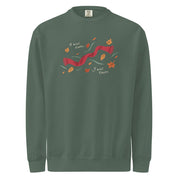 It Was Rare, I Was There Crewneck in Blue Spruce