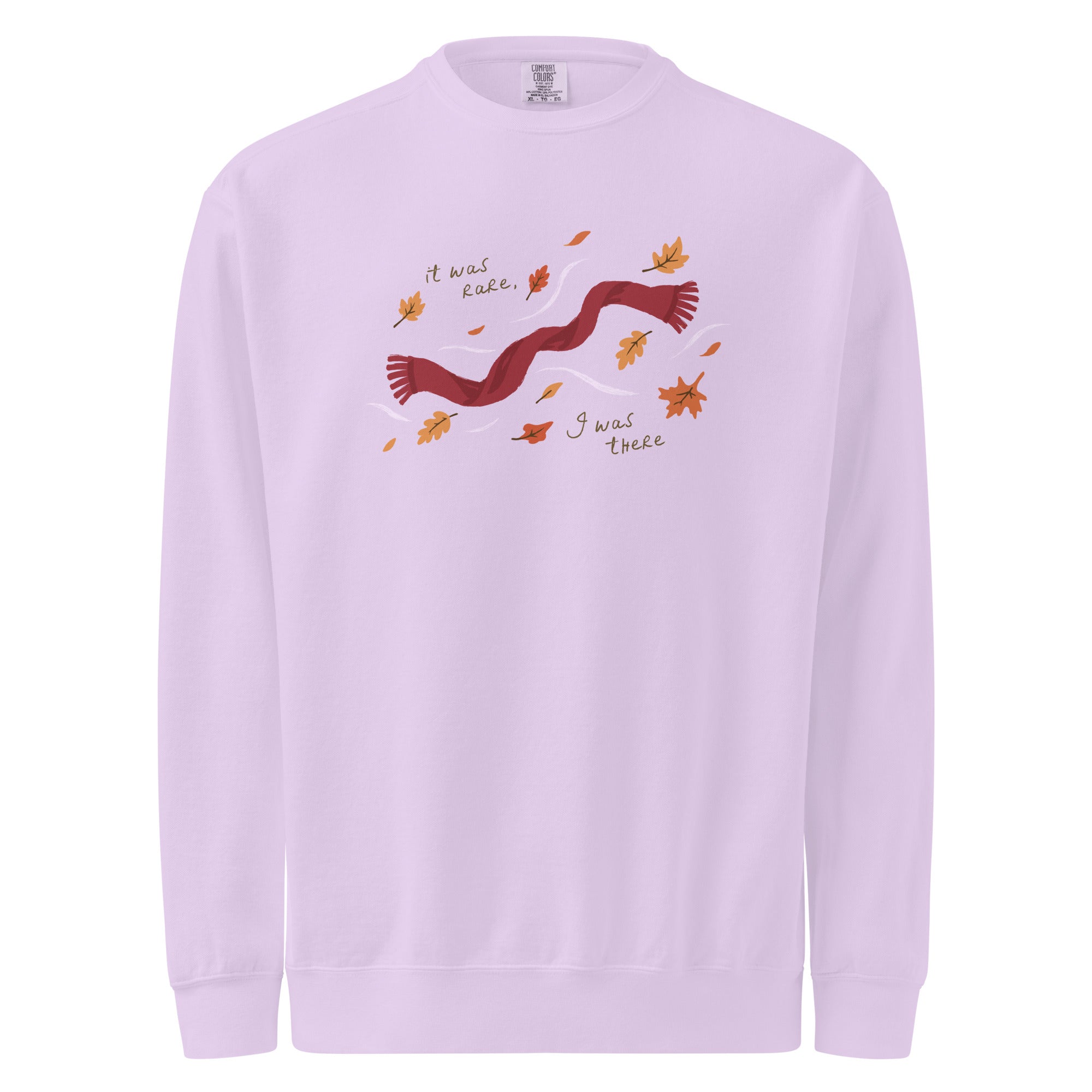 It Was Rare, I Was There Crewneck in Orchid