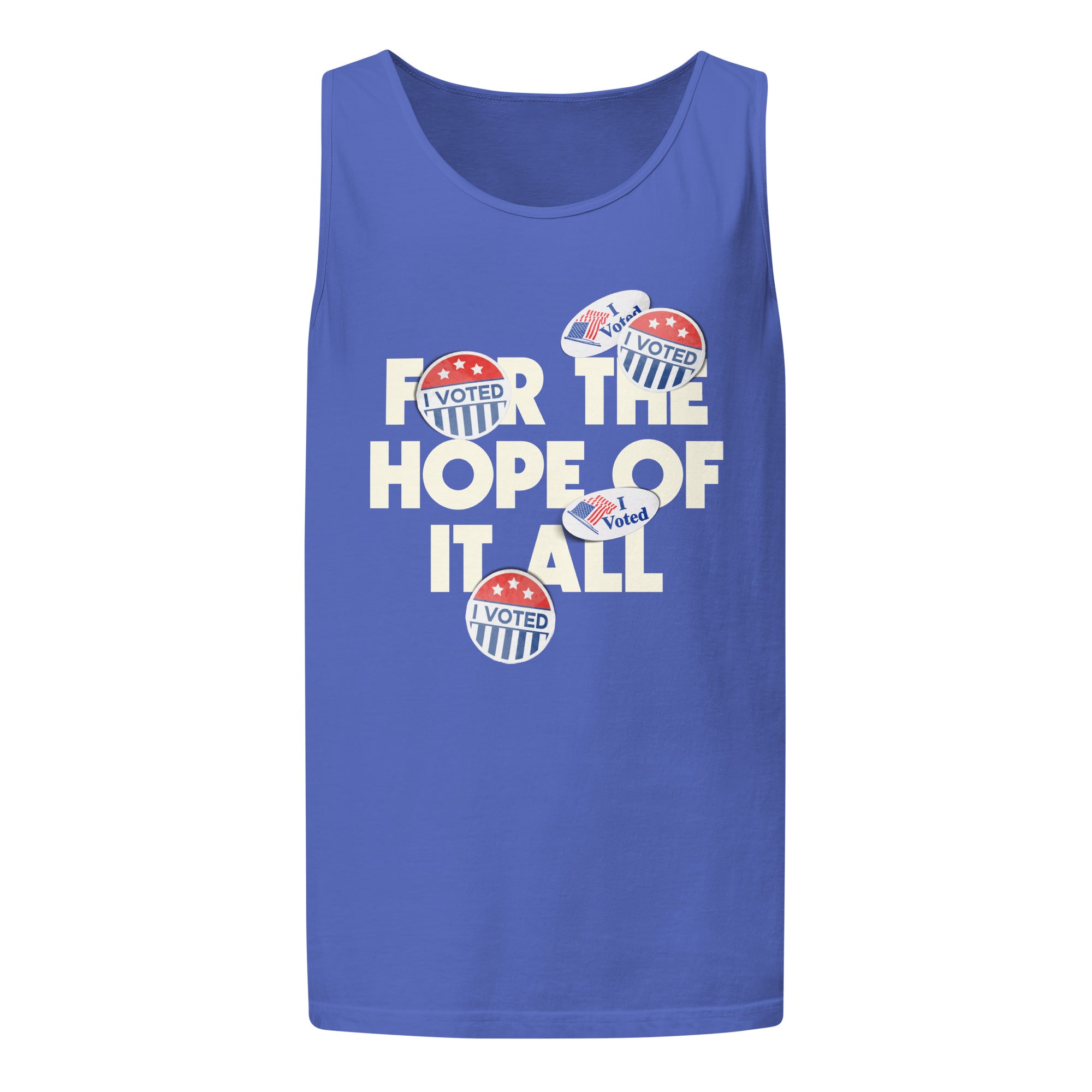Vote for the Hope of It All Tank in Flo Blue