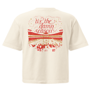 Kansas City 'Tis the Damn Season Crop Top - Ivory back