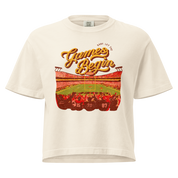Kansas City Let the Games Begin Crop Top - Ivory