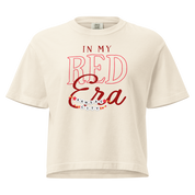 Kansas City Red Era Crop Top - Ivory
