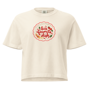 His Favorite Dish Crop Top in Ivory