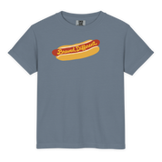 Kid's Brewed Different Hot Dog Tee in Blue Jean