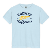 Kid's Brewed Different Milwaukee Tee in Chambray