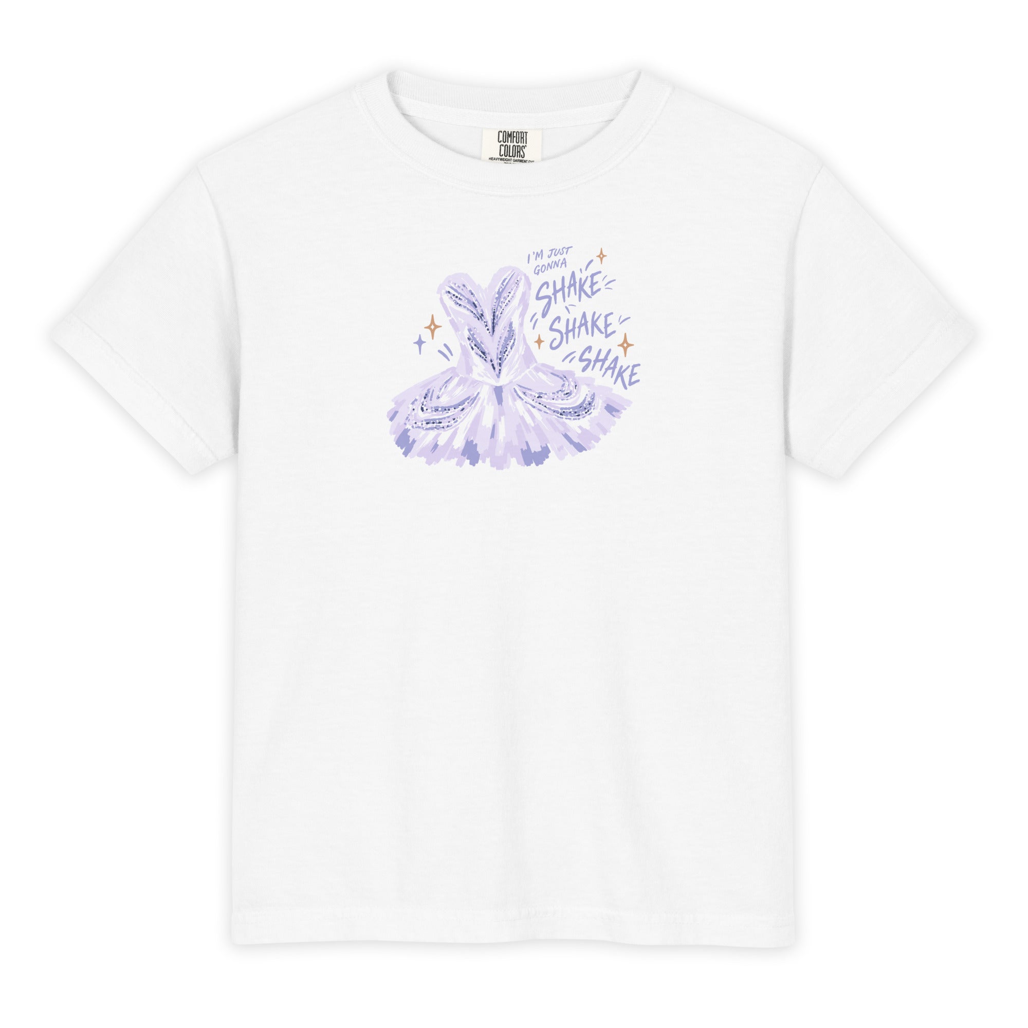 Kid's Shake Shake Shake Tee in White